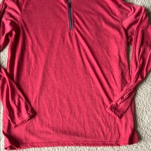Under Armour Red Long Sleeve Shirt